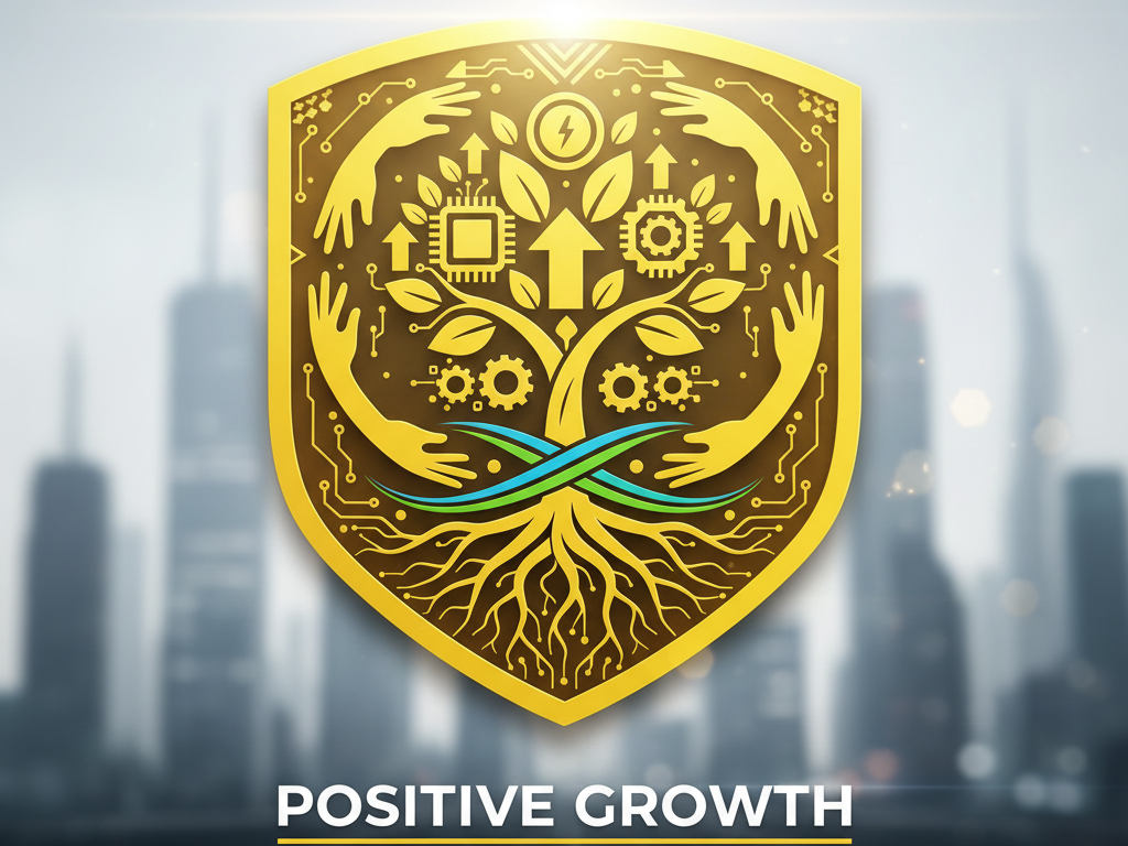 Political campaign symbol with a unified message